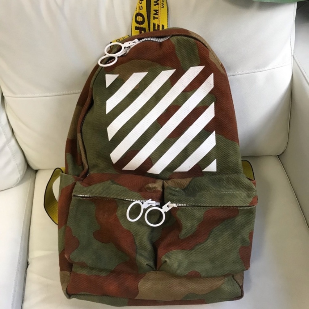Off white backpack